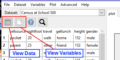 The new view switcher icons